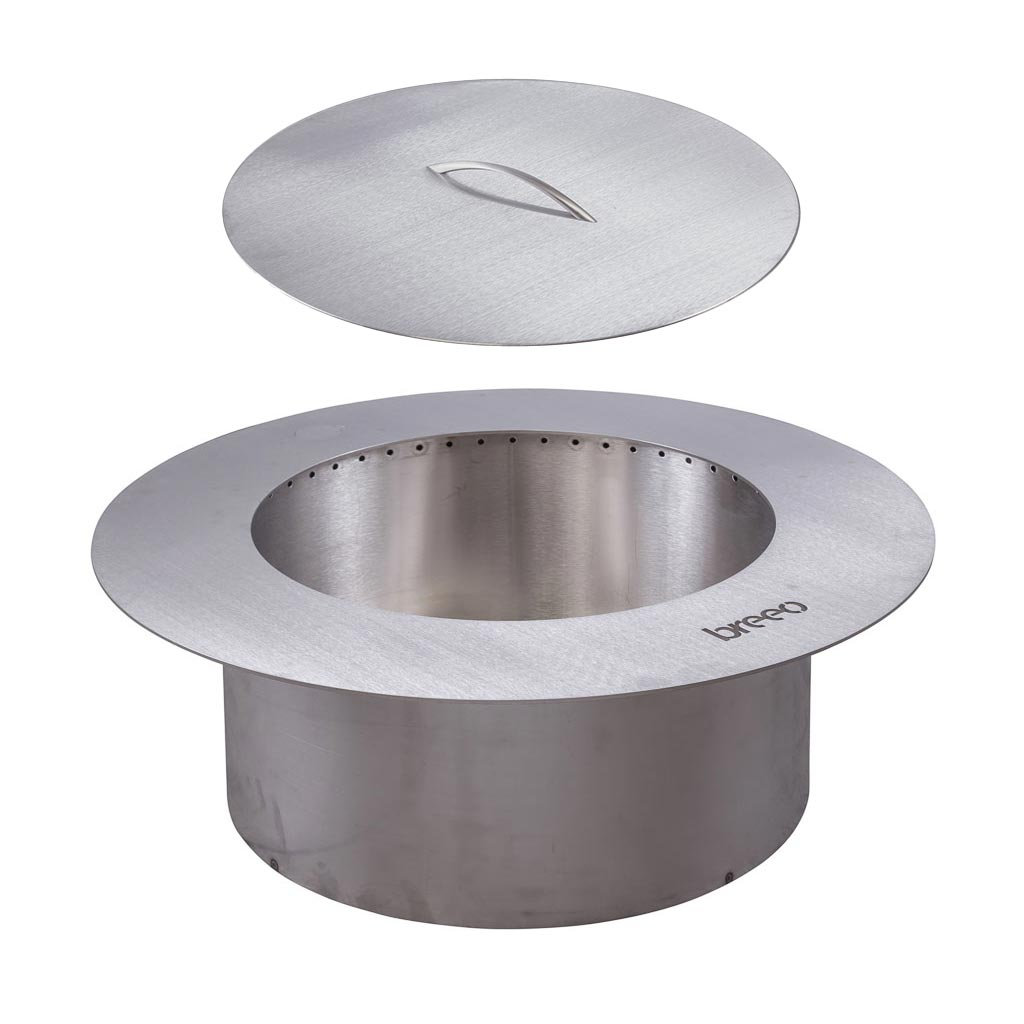 Products Breeo Smokeless Round Fire Pit Liner Manthei Supply